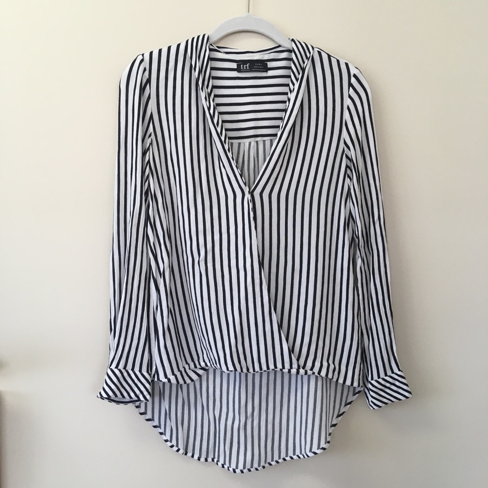 Zara Striped Blouse